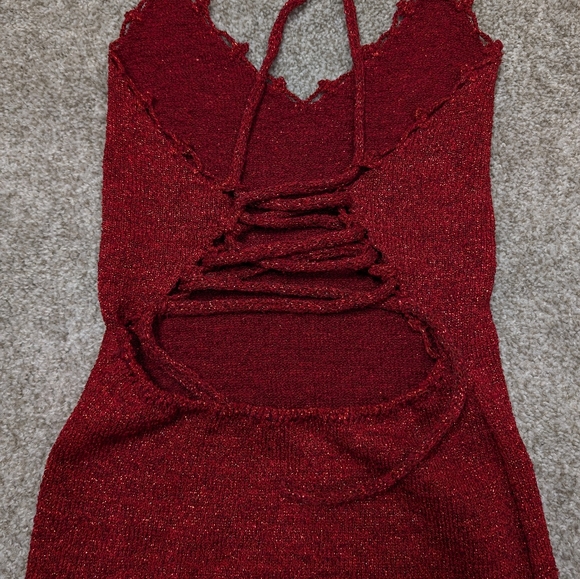 Vintage feather handmade dress - Picture 10 of 10